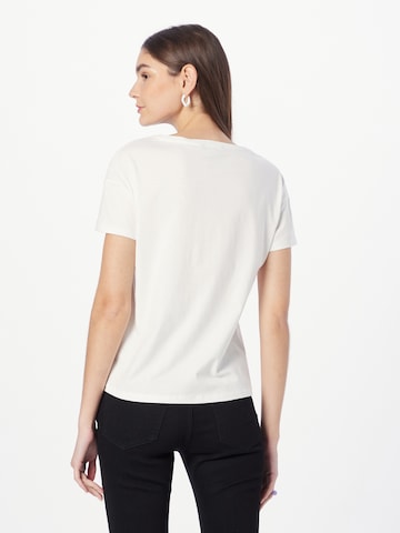 T-shirt COMMA en blanc