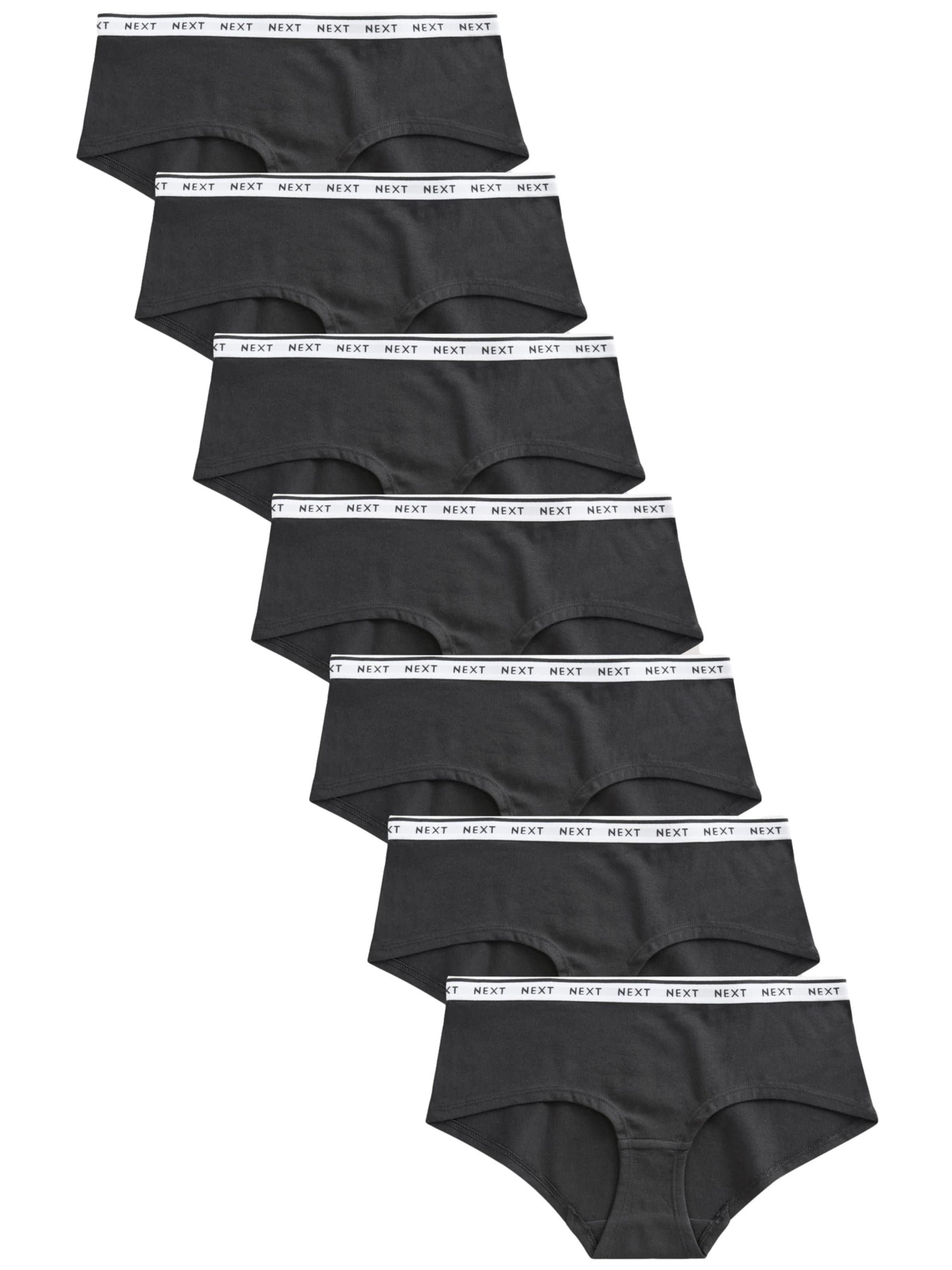 Next Panty in Schwarz: Vorderseite