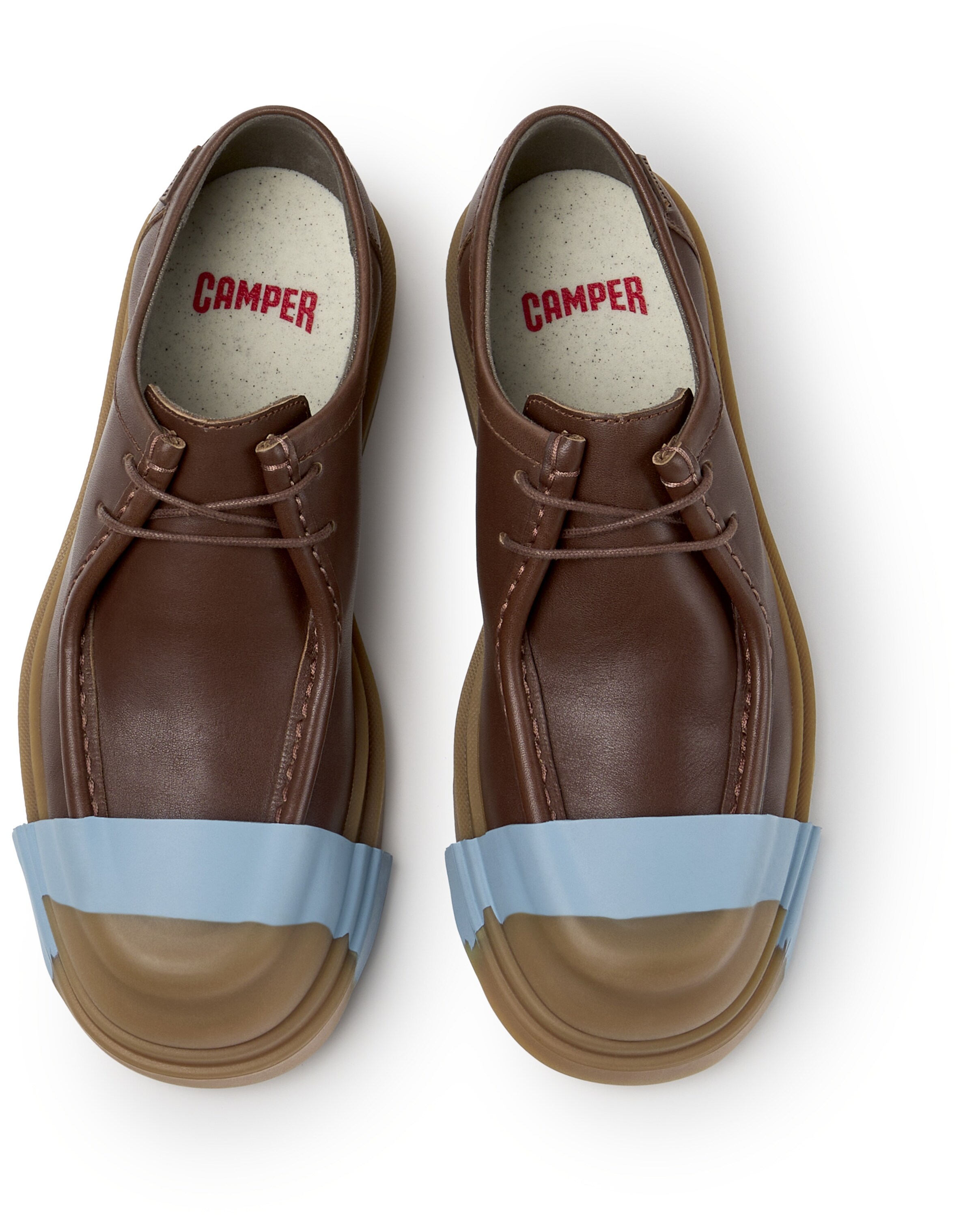 CAMPER Lace-up shoe ' Junction ' in Brown