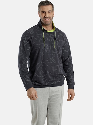 Charles Colby Sweatshirt ' Earl Everts ' in Grau: predná strana