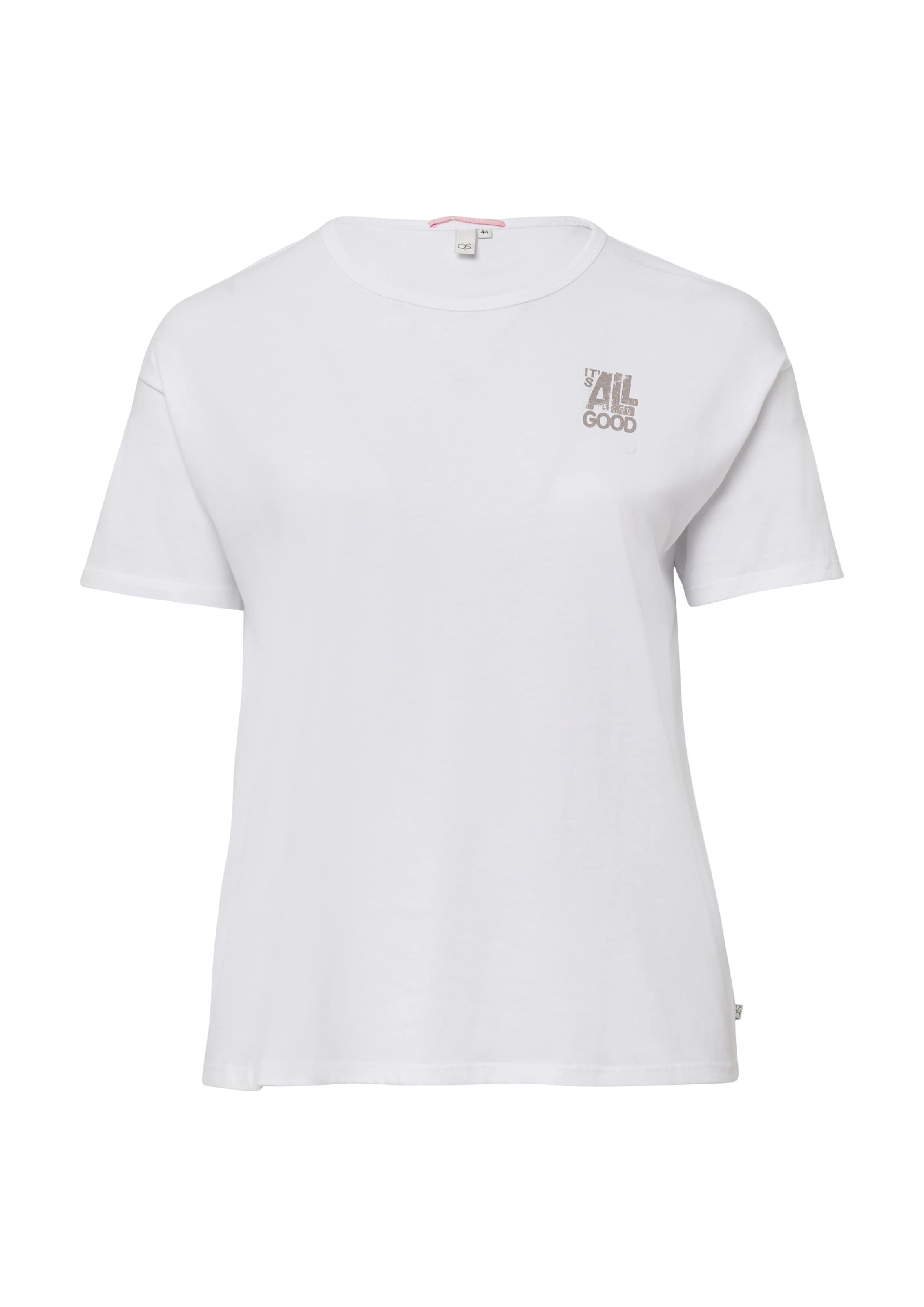 QS Shirt in White: front