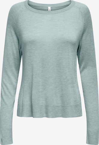 ONLY Sweter 'ONLVienna' w kolorze zielony: przód