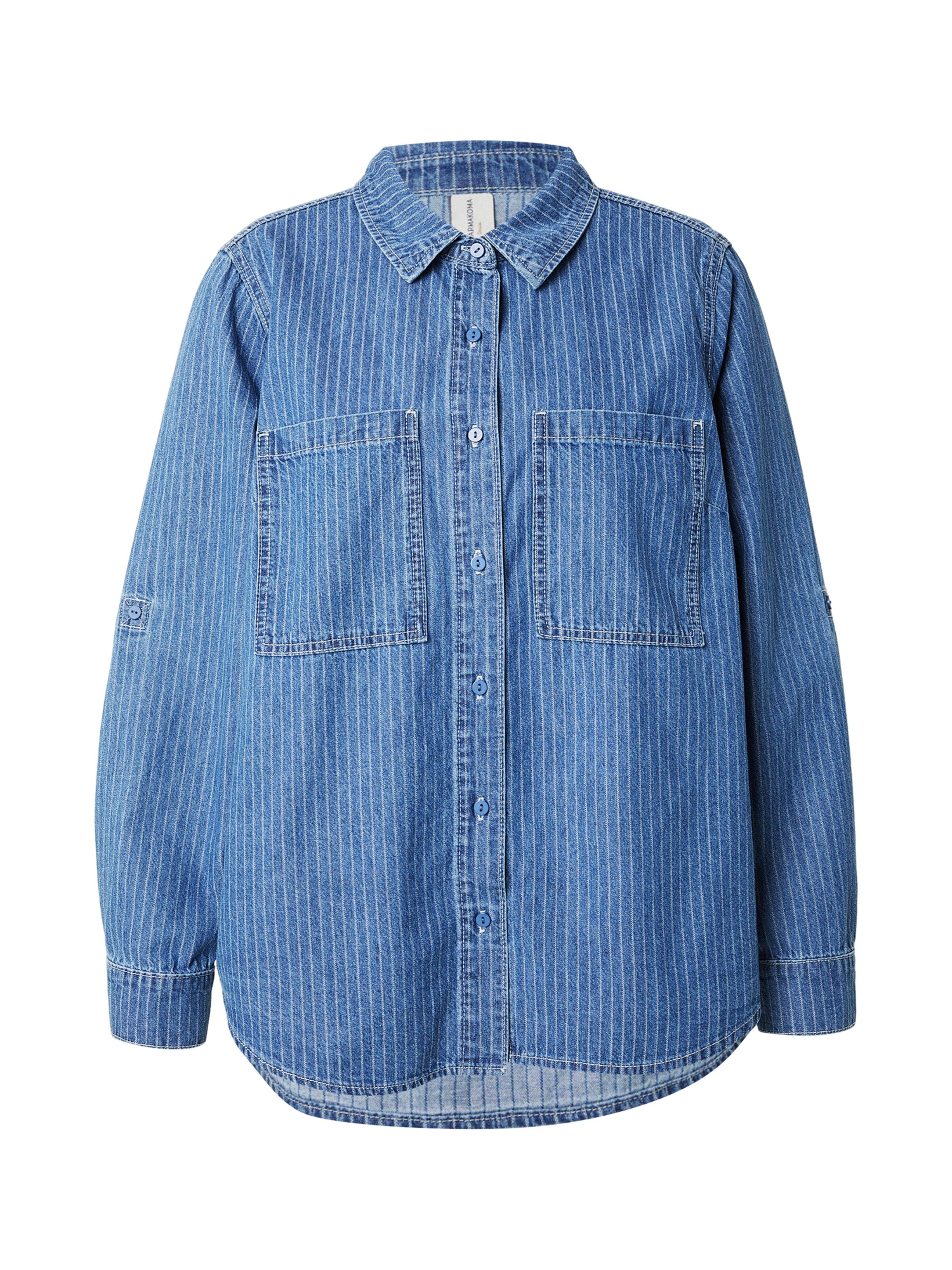 ONLY Carmakoma Blouse 'CARYasmin' in Blue / Light blue, Item view