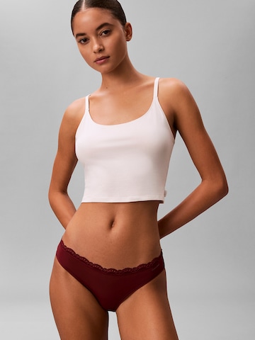 Slip Calvin Klein en marron