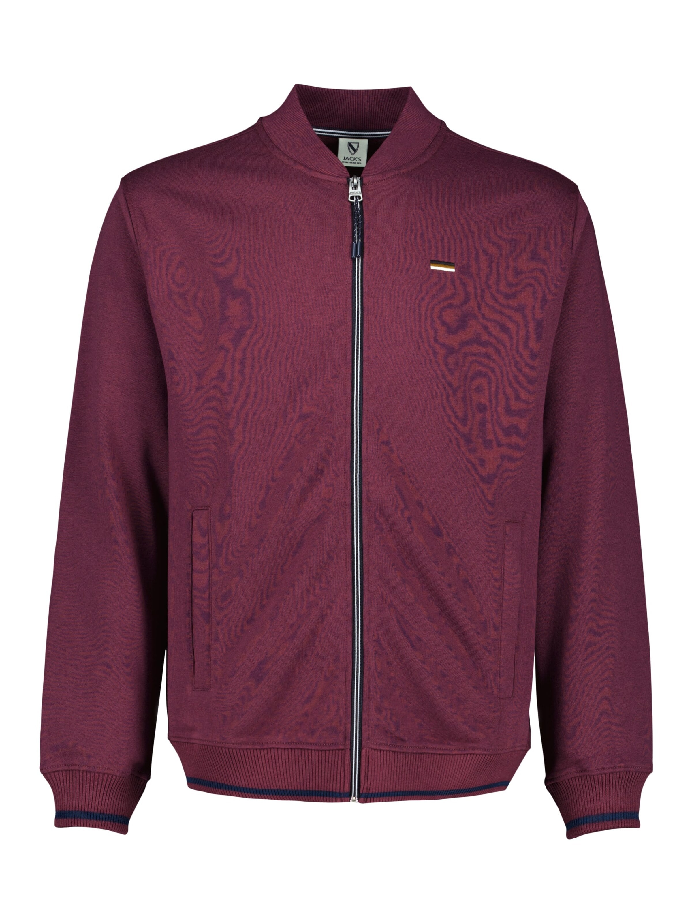 Vestes en maille Jack's en rouge : devant