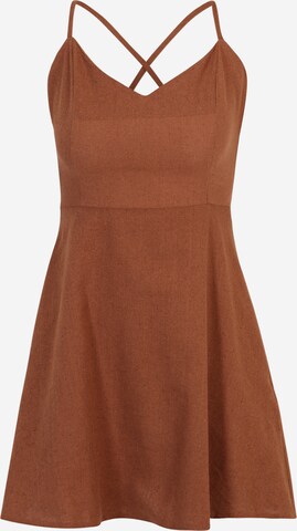 Trendyol Petite Summer Dress in Brown: front