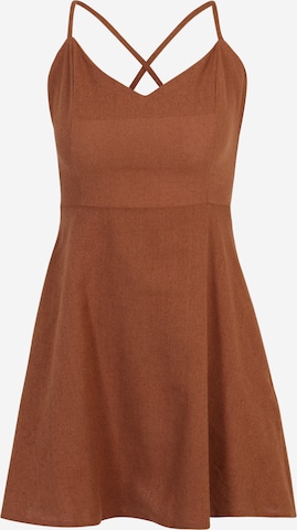 Robe d’été Trendyol Petite en marron : devant