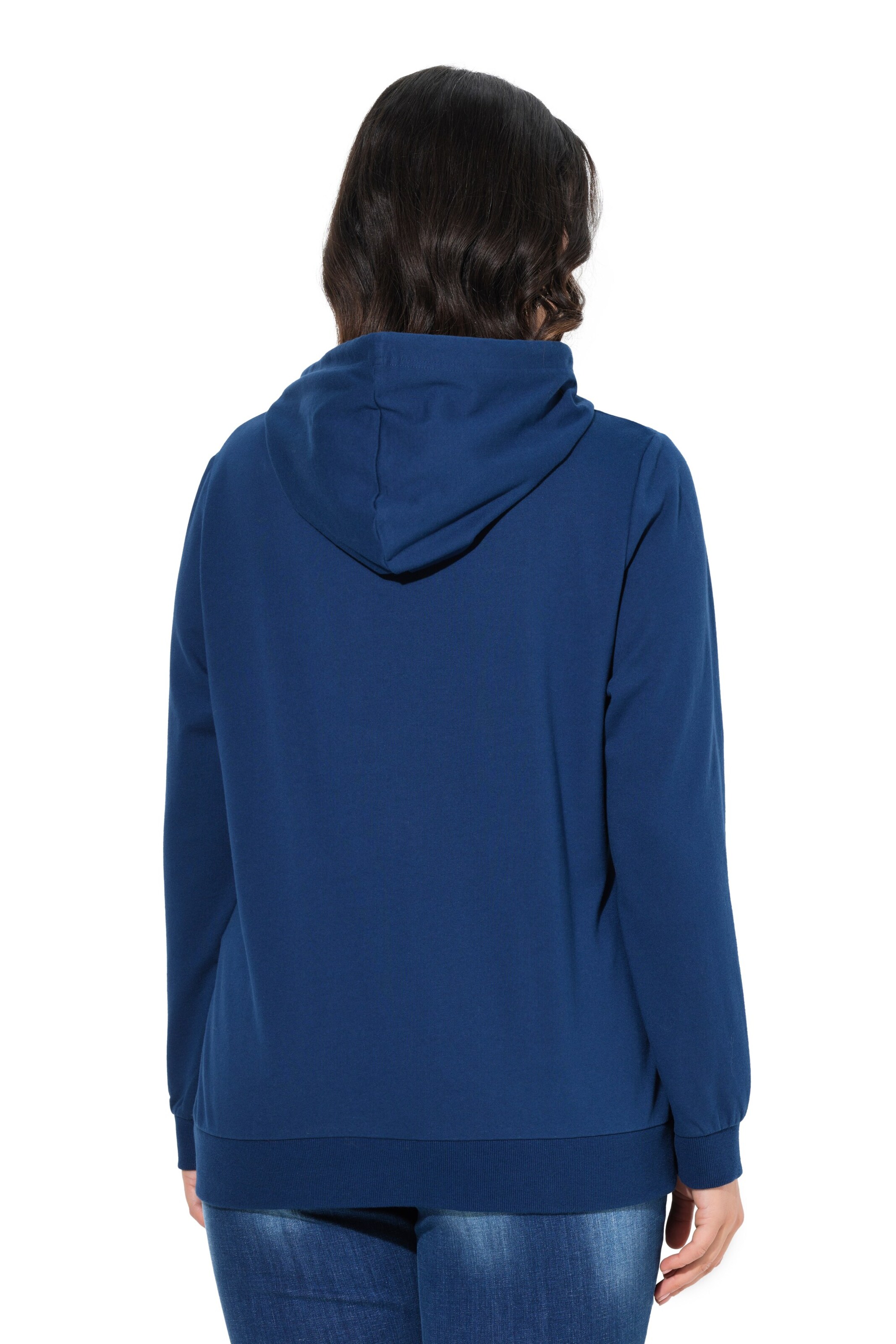 Ulla Popken Sweatshirt in Blauw