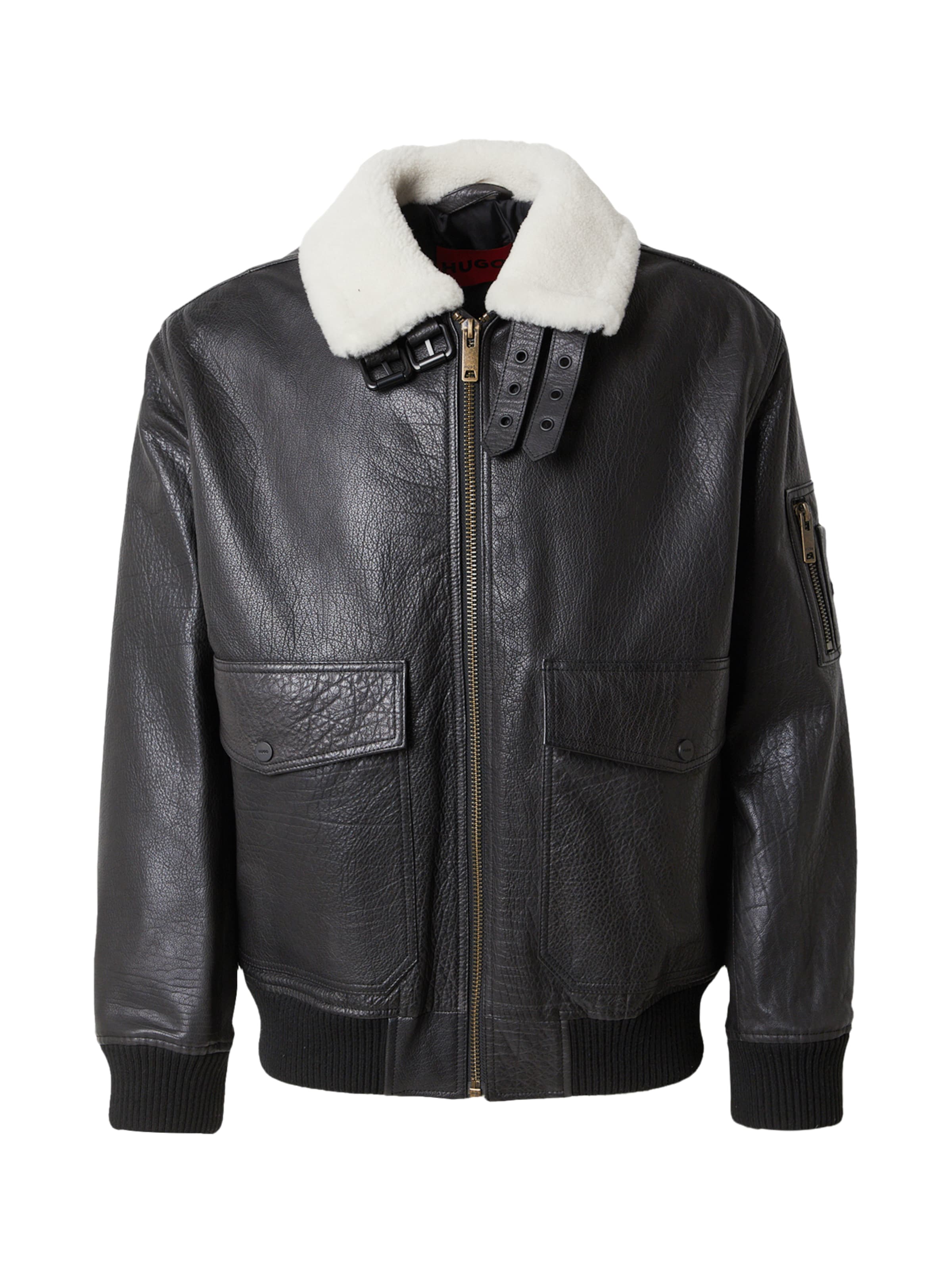 Geacă de primăvară-toamnă 'Loran' de la HUGO pe negru: față