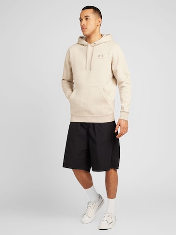 UNDER ARMOUR Sportsweatshirt 'Essential' in Grau