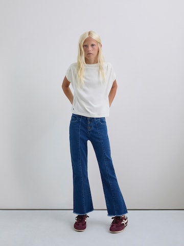 T-Shirt fonctionnel ' ' Scalpers en blanc : devant