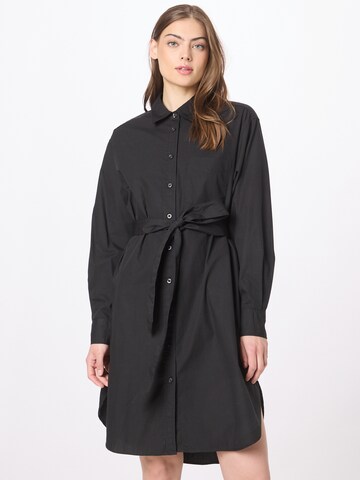 Robe-chemise GAP en noir : devant