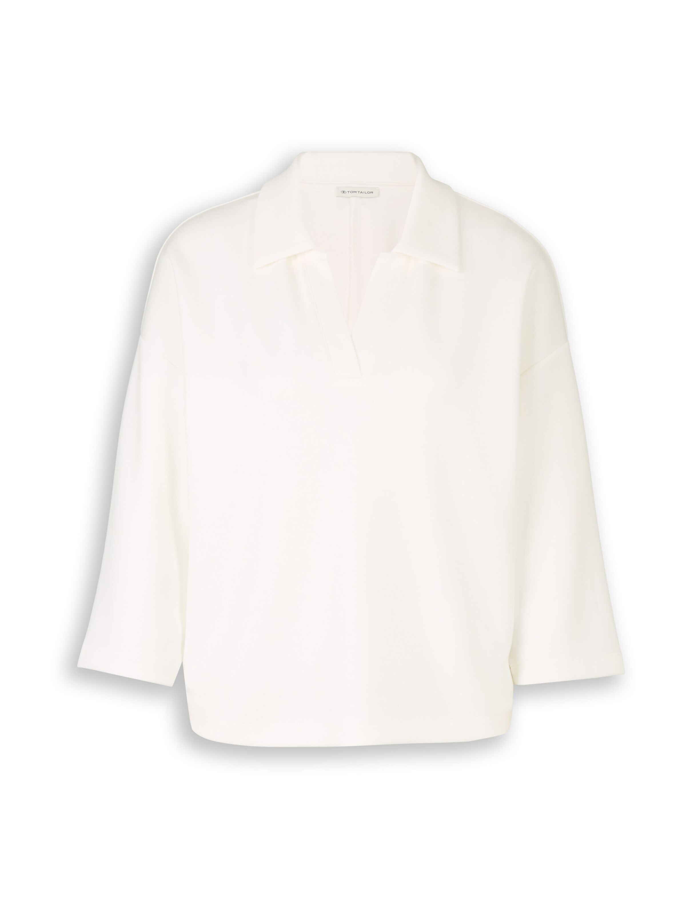 TOM TAILOR - Camiseta en blanco: frente
