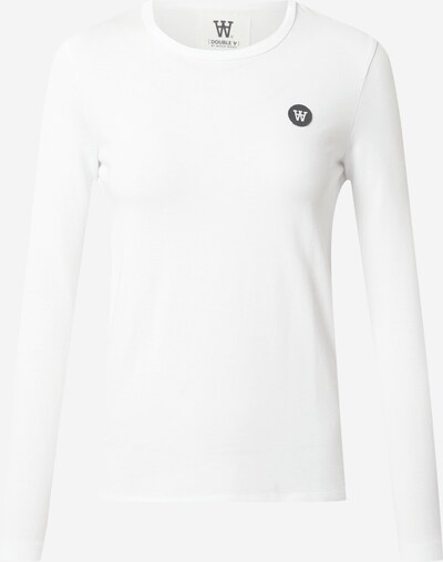 WOOD WOOD Shirt 'Moa' in dark grey / white, Item view