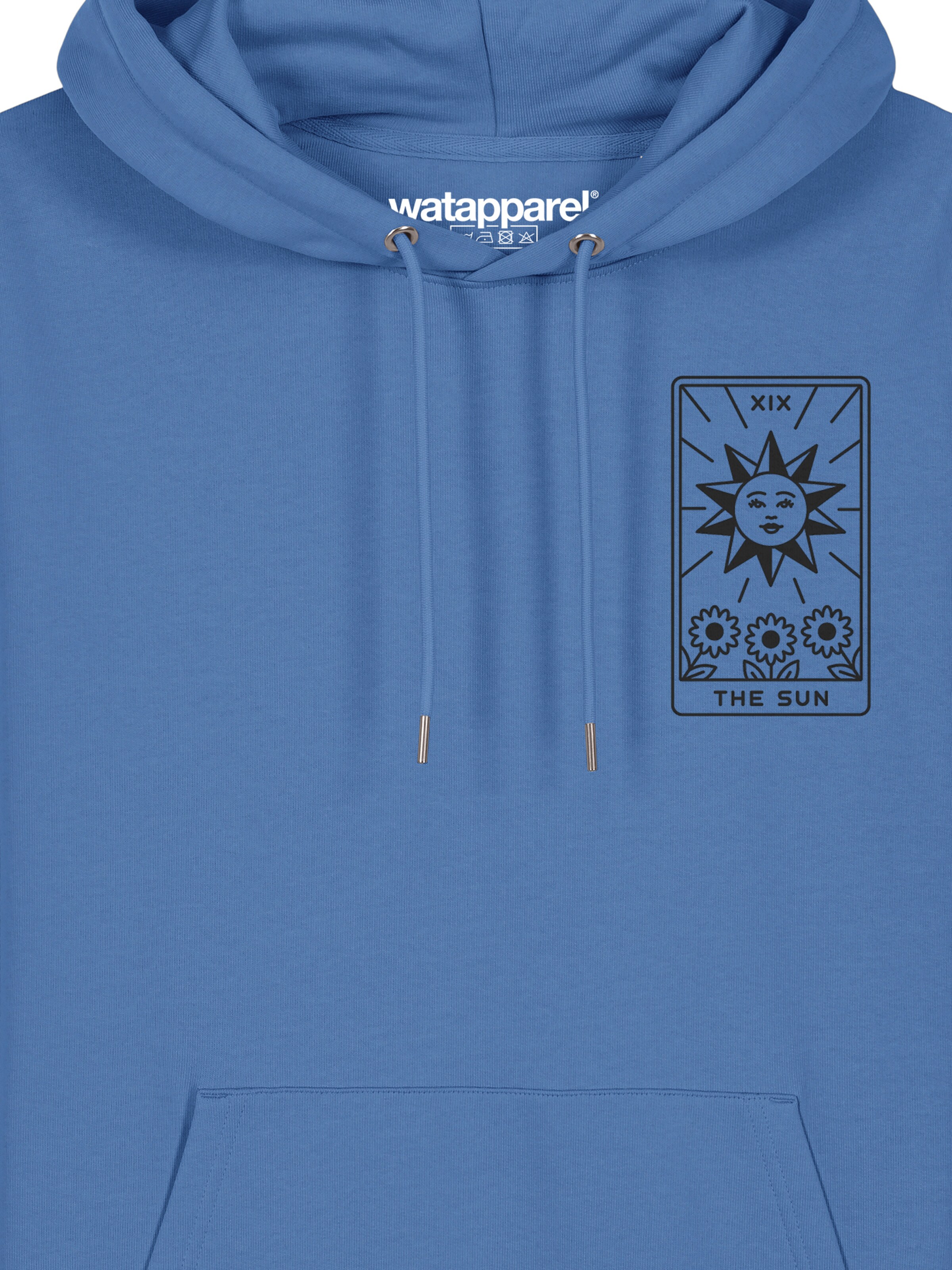 Sweat-shirt ' Tarot The Sun ' Watapparel en bleu
