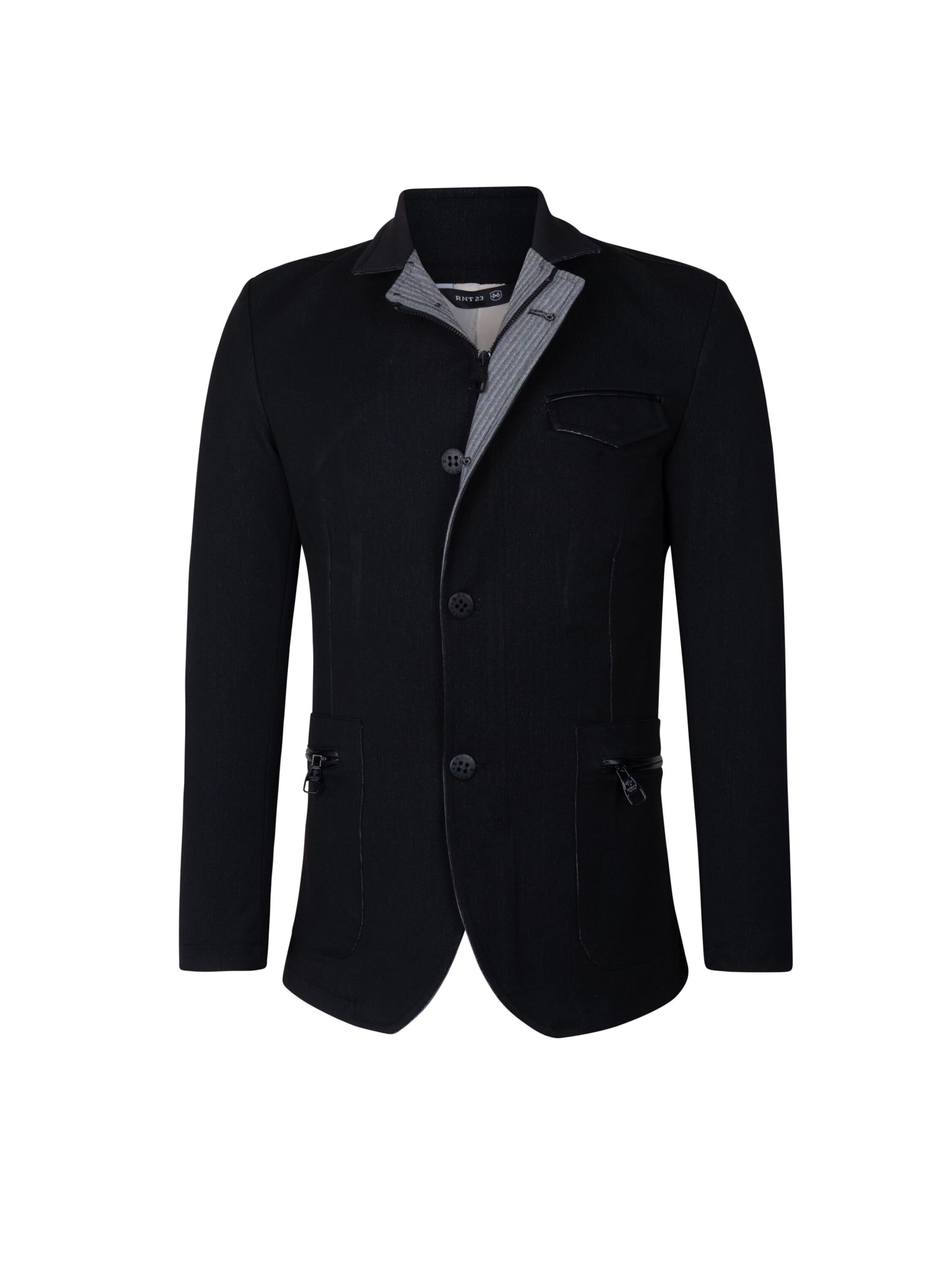 Veste de costume Ron Tomson en noir : devant