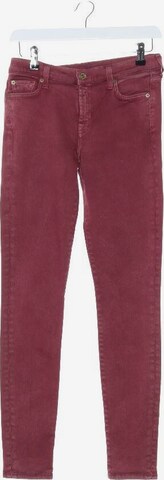 7 for all mankind Jeans in 29 in Red: front