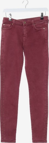 7 for all mankind Jeans 29 in Rot: predná strana