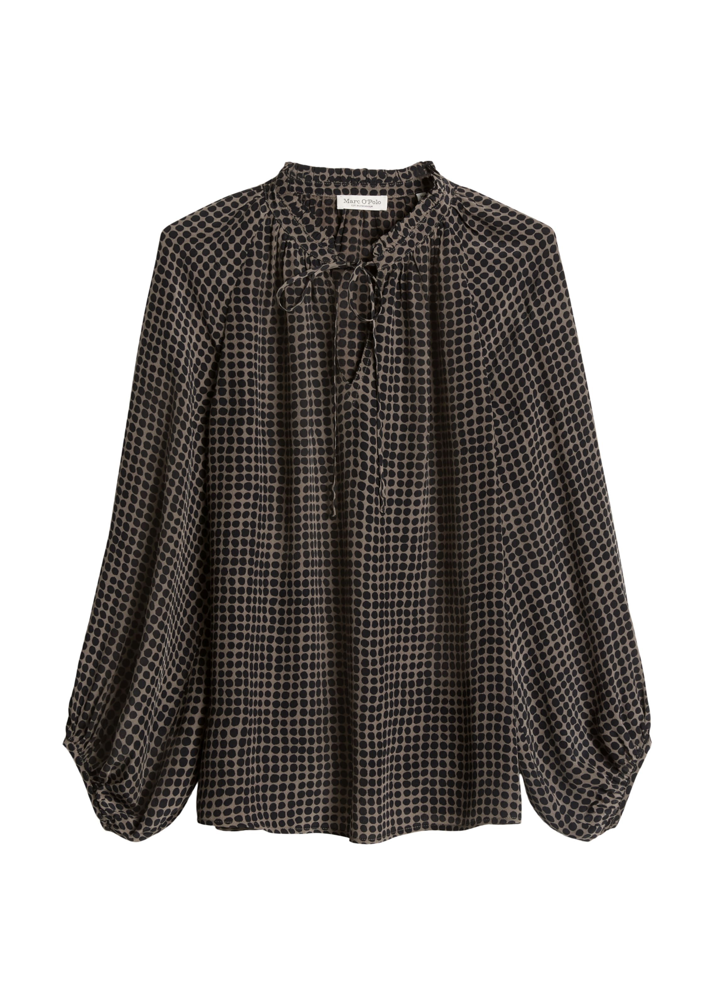 Marc O'Polo Blouse in Brown: front