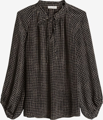 Marc O'Polo Blouse in Bruin: voorkant