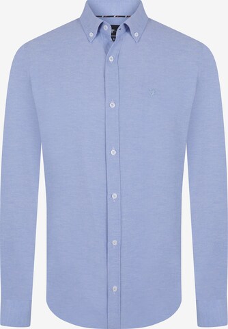 DENIM CULTURE Button Up Shirt 'Dylan' in Blue: front