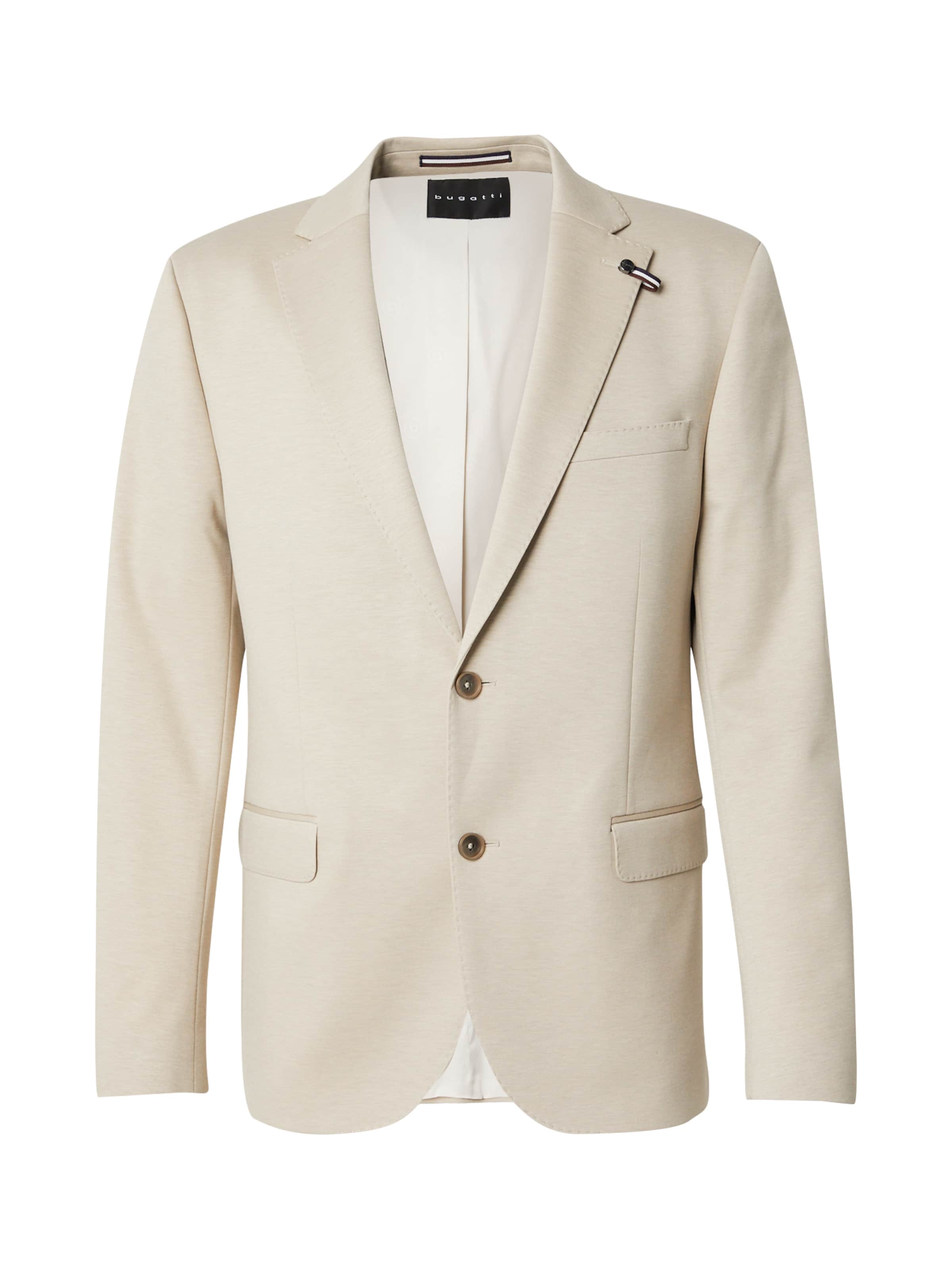 Regular fit Giacca business da completo di bugatti in beige: frontale