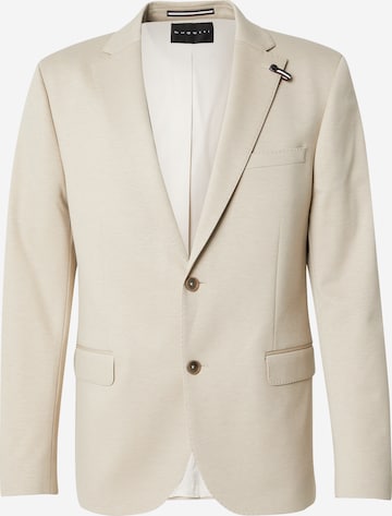 Veste de costume bugatti en beige : devant