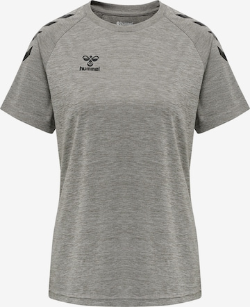 T-shirt fonctionnel Hummel en noir : devant