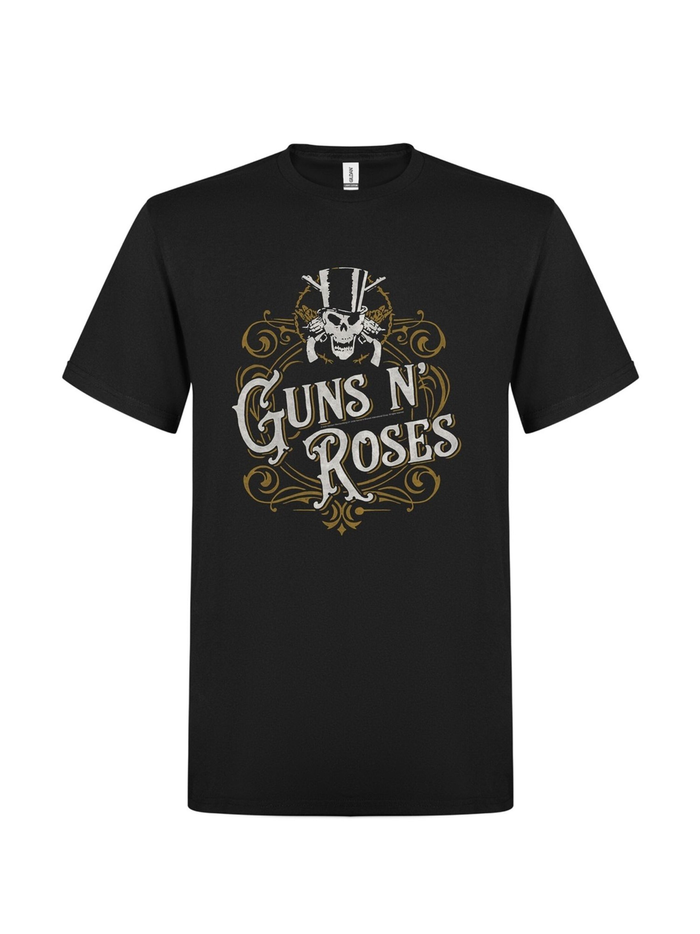 Maglietta 'Guns N´Roses Frame T-Shirt' di GUNS N' ROSES in nero: frontale