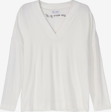 sheego by Joe Browns Sweatshirt in White: front