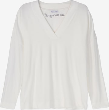 sheego by Joe Browns Sweatshirt in White: front