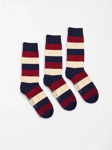 SANVT Socks 'The Crew Socks (3 Pack)' in Red: front