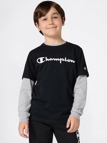 Champion Authentic Athletic Apparel Shirt in Zwart: voorkant
