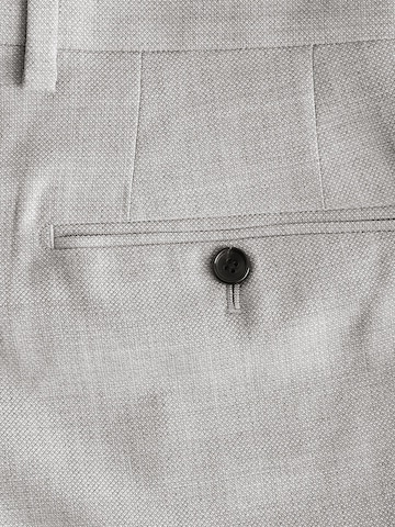 Regular Pantalon à plis Next en gris