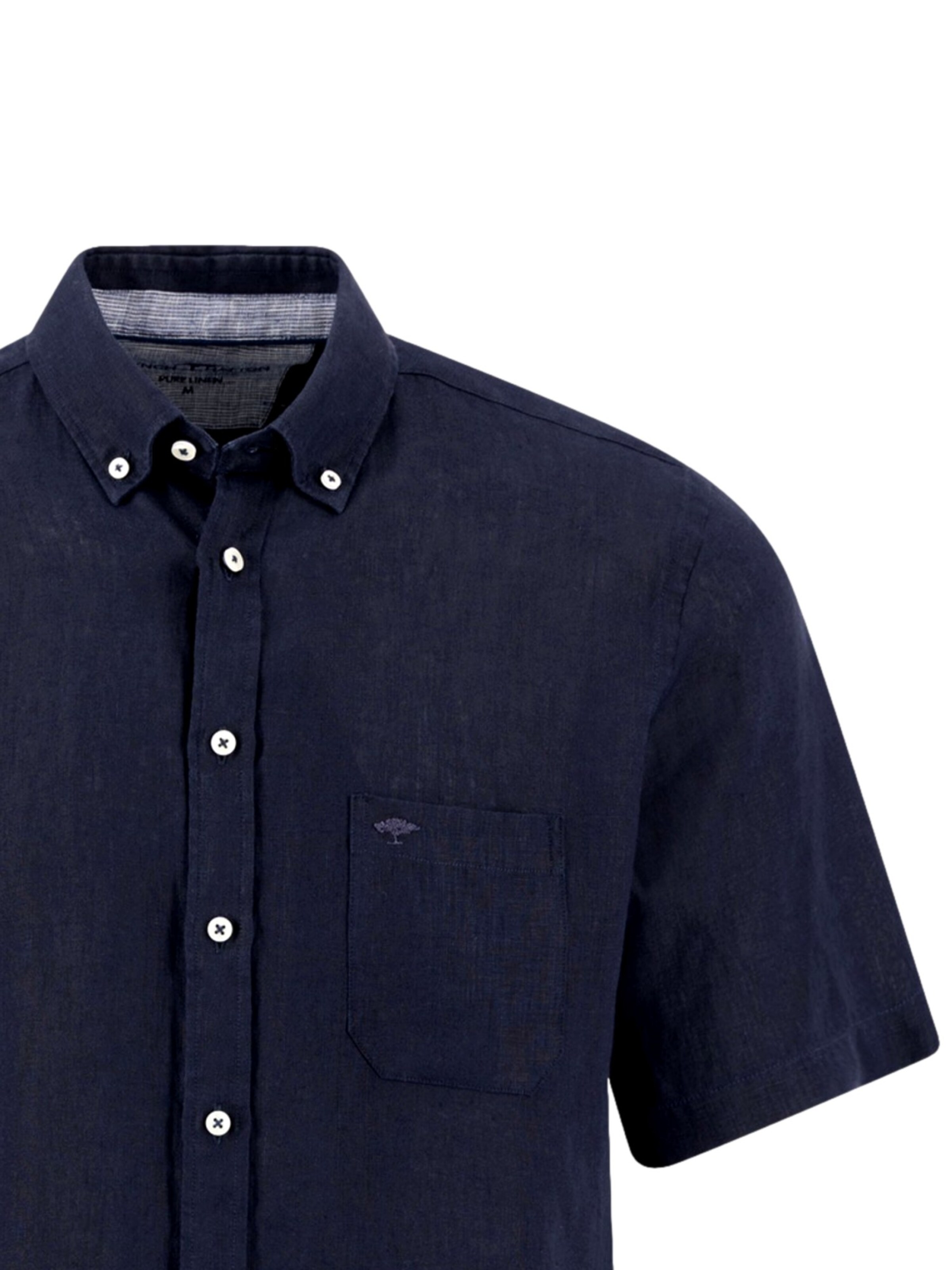 FYNCH-HATTON Regular fit Overhemd in Blauw