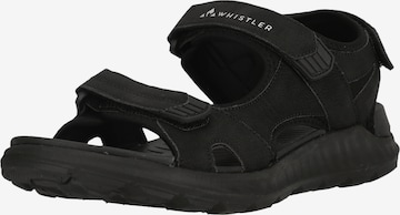 Whistler Sandalen 'Tiberius' in Schwarz: Vorderseite