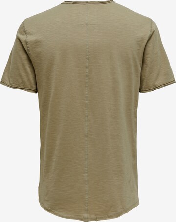 Only & Sons T-shirt 'Benne' i beige