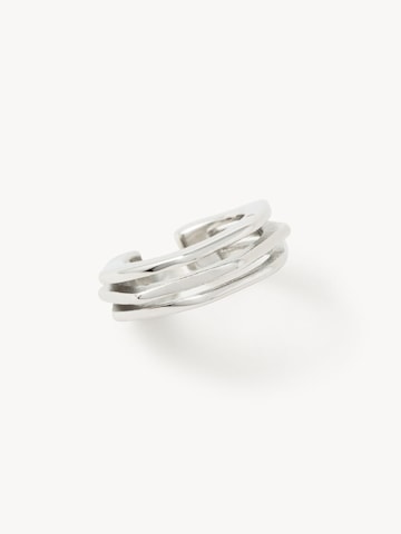 YParis - Pendientes 'Ear cuff Bolty S' en plata: frente