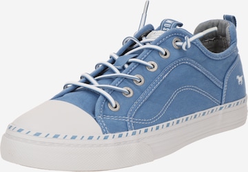 Sneaker bassa di MUSTANG in blu: frontale