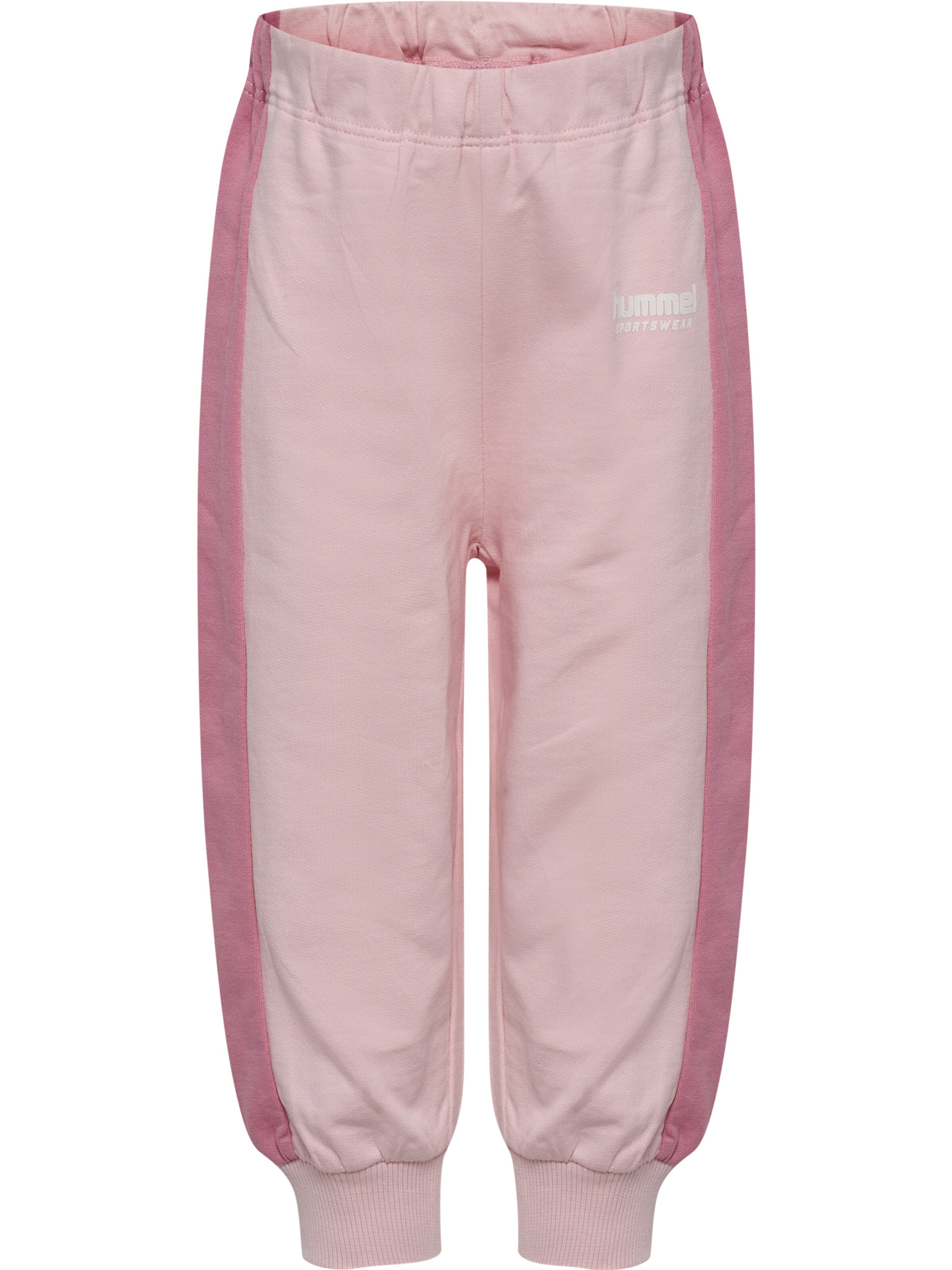 Hummel Tapered Bukser i pink: forside