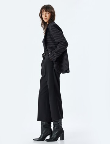 Koton Wide leg Bandplooibroek in Zwart