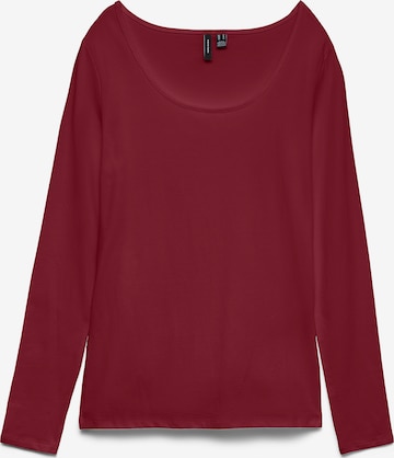 Pull-over 'VMMAXI' VERO MODA en rouge : devant