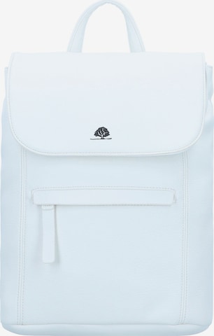 GREENBURRY Backpack 'Mad'l Dasch Fanzi' in White: front