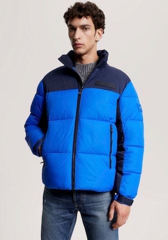 TOMMY HILFIGER Winter Jacket 'New York' in Blue: front