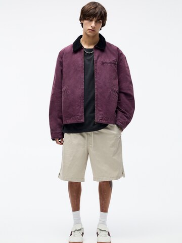 Pull&Bear Loosefit Byxa i beige