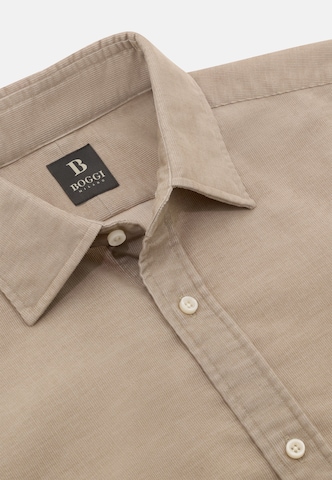 Coupe regular Chemise Boggi Milano en beige