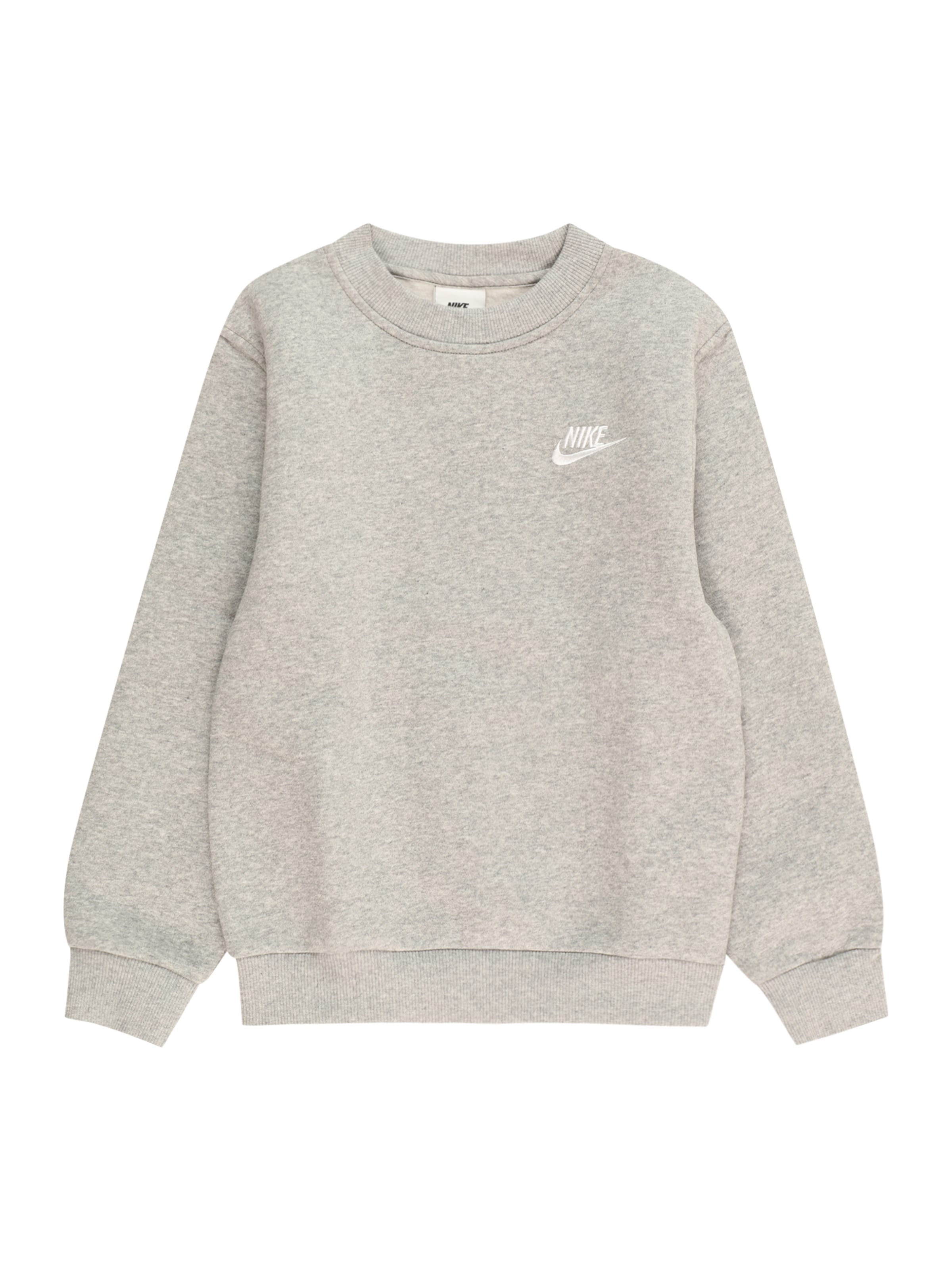Nike Sportswear Μπλούζα φούτερ 'Club Fleece' σε γκρι: μπροστά