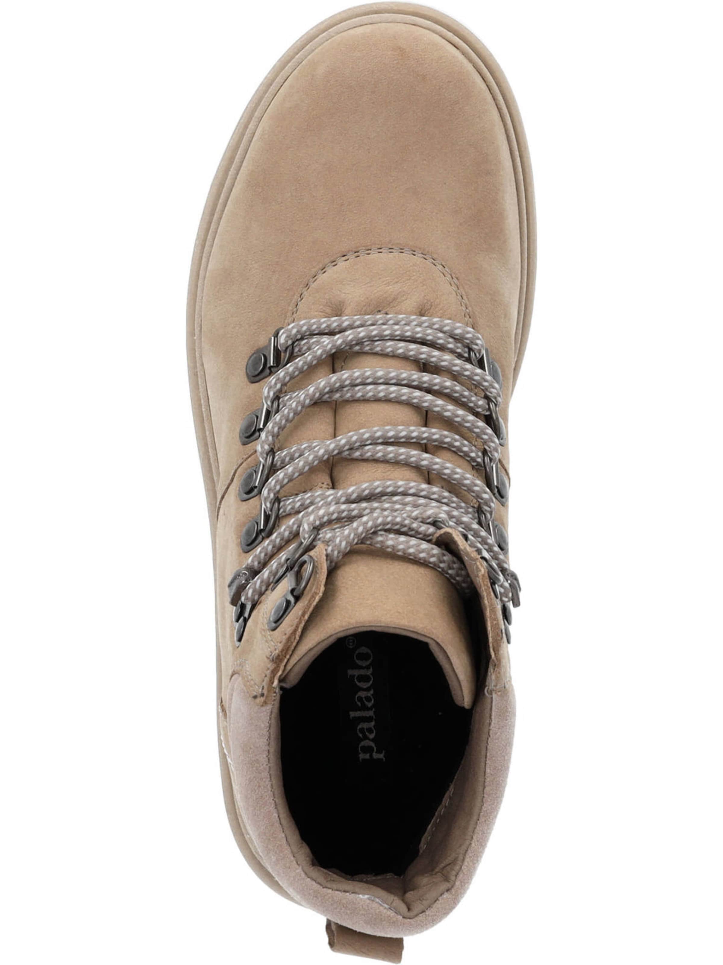 Palado Ботинки на шнуровке 'Lanesi' в Бежевый