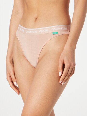 Calvin Klein Underwear Slip in Beige: Vorderseite