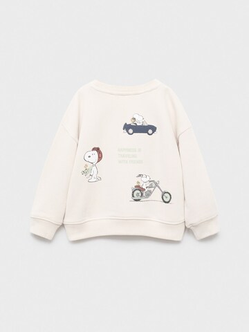 MANGO KIDS Collegepaita 'SNTRAVEL' värissä beige